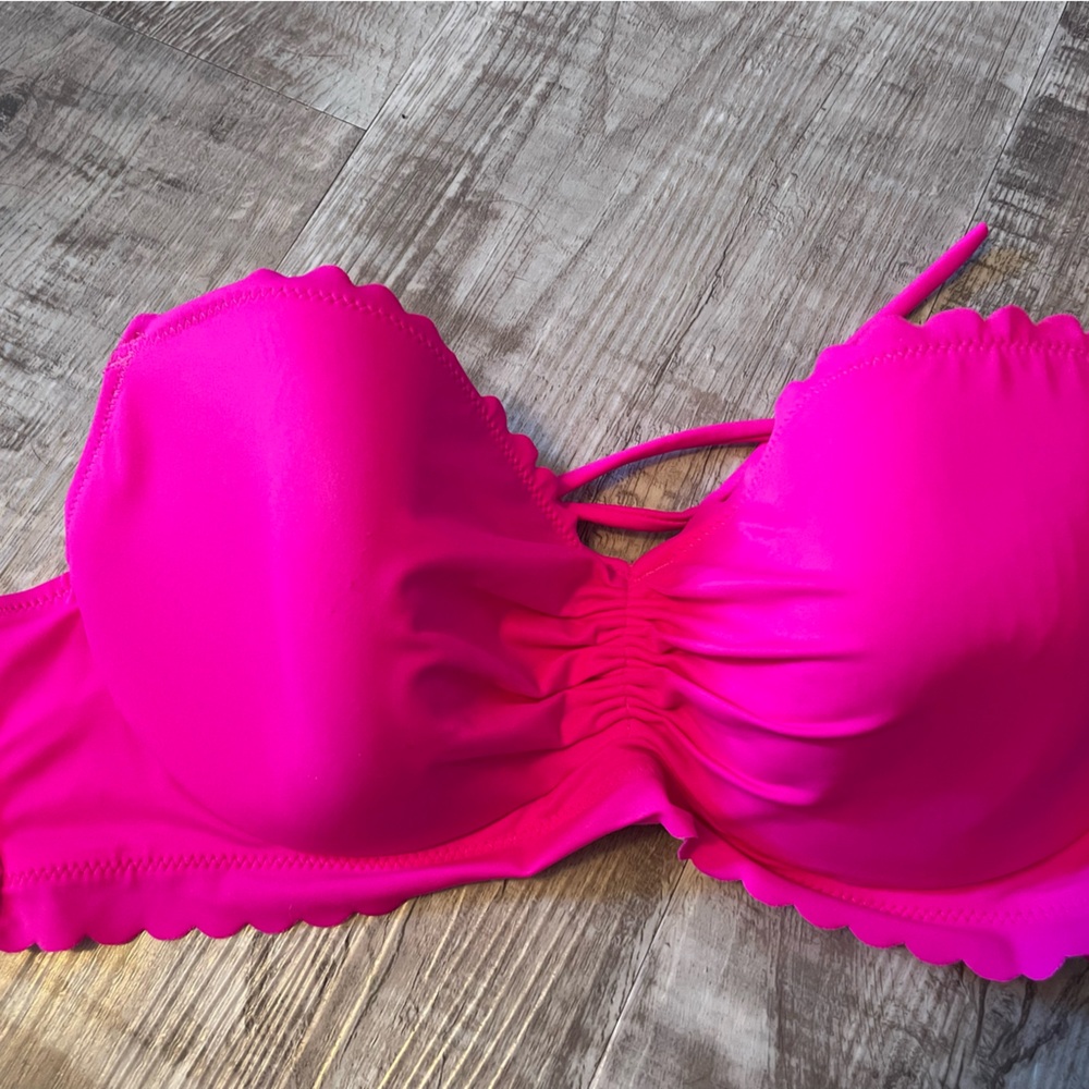Victoria's Secret Hot Pink Bikini Top